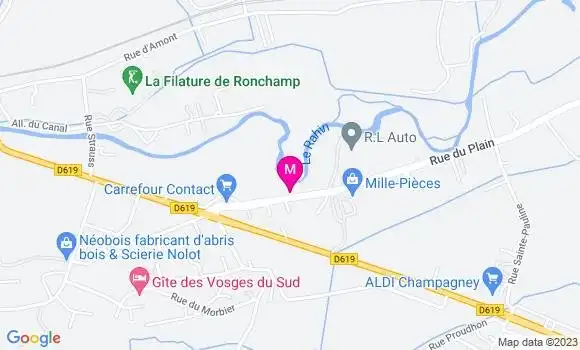 Localisation Restaurant  Chez Bruno