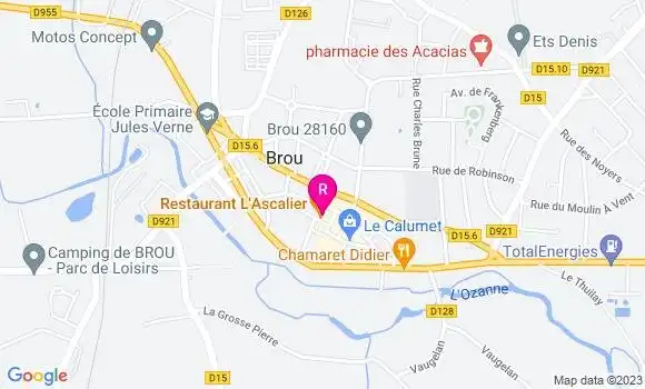 Localisation Restaurant  L