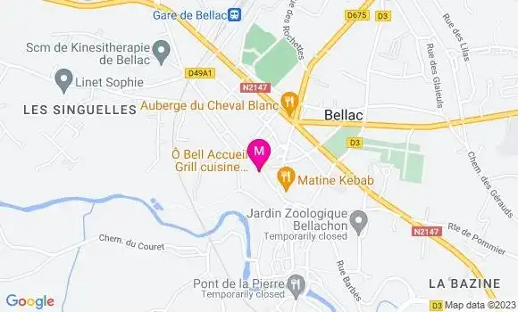 Localisation Restaurant Grill O Bell Accueil