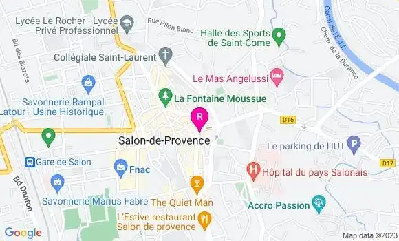 Localisation Restaurant Hôtel Café de l
