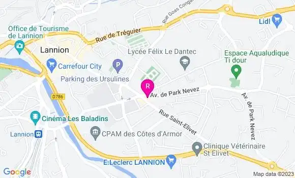 Localisation Restaurant Bar Le Vincennes