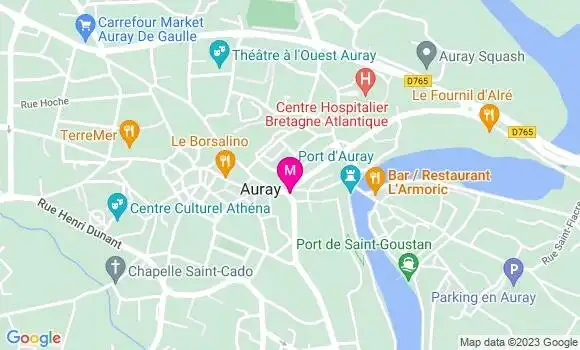 Localisation Brasserie Pavillon