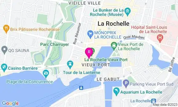Localisation Restaurant  La Dame de Trèfle