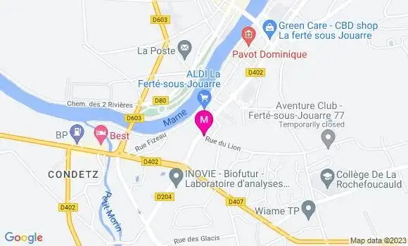 Localisation Restaurant  La Rom