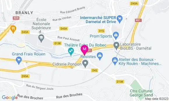 Localisation Restaurant  L