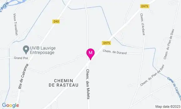 Localisation Bistrot Chez Gégène
