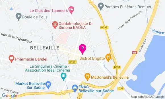 Localisation Pizzeria La Passion