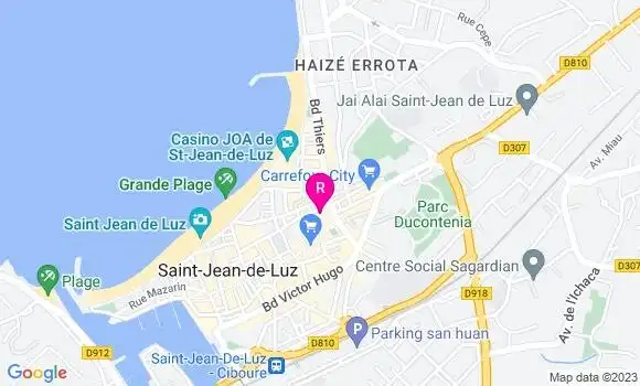 Localisation Restaurant  L