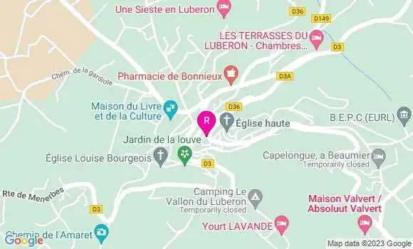 Localisation Restaurant Bar Le Saint André