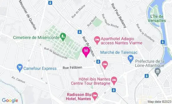 Localisation Restaurant  Tartines et Bouchons