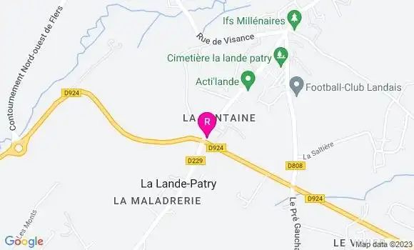 Localisation Restaurant  La Kahéna