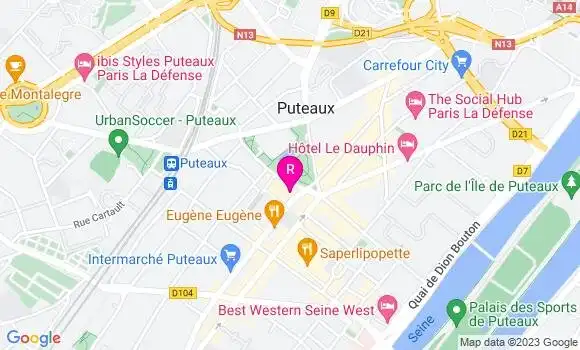 Localisation Restaurant Bar La Coupole d