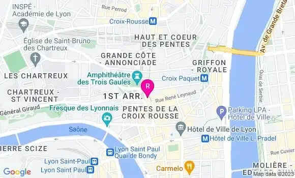 Localisation Restaurant  Chez Dédé