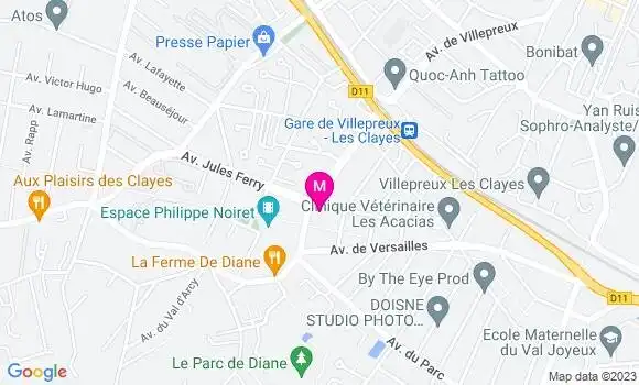 Localisation Restaurant  La Renaissance