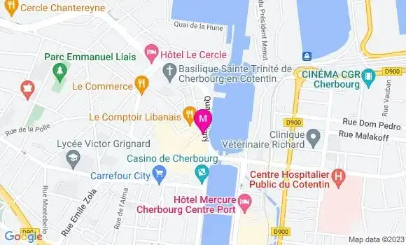 Localisation Restaurant  Le Vauban