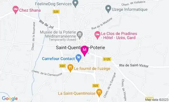Localisation Restaurant  Le Délice des Anges