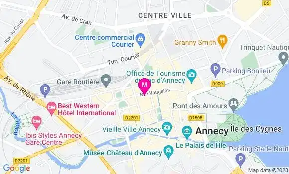 Localisation Restaurant  Chez Ingalls