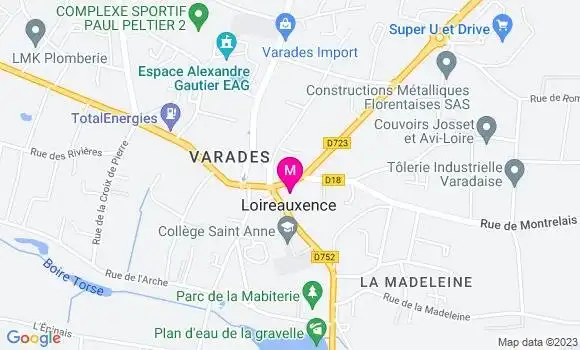 Localisation Crêperie La Gavotte