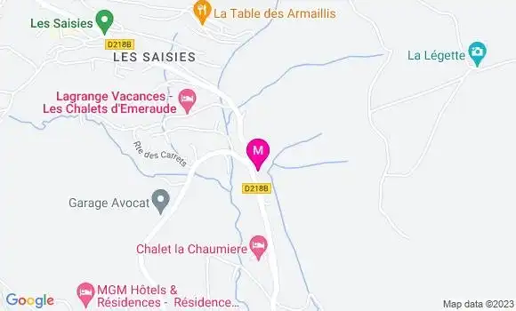 Localisation Restaurant  Yéti