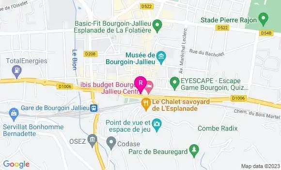 Localisation Restaurant  La Belle Histoire