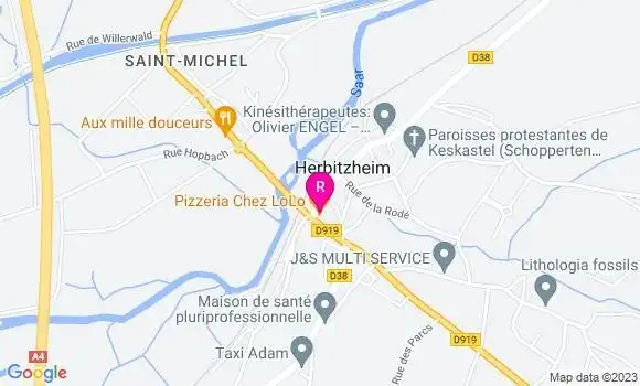 Localisation Pizzeria Chez Lolo