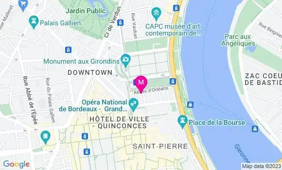 Localisation Brasserie L