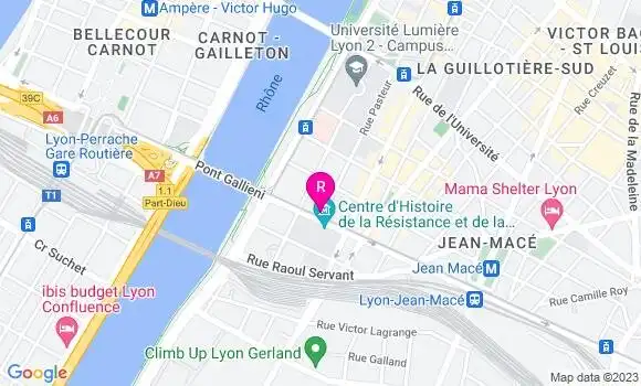 Localisation Brasserie du Midi
