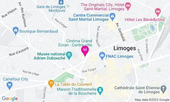 Localisation Restaurant  Le Paris