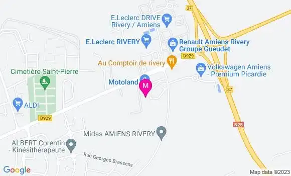 Localisation Restaurant  Le Resto