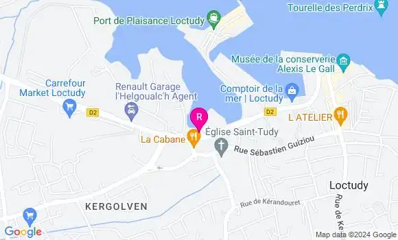 Localisation Restaurant  Ac le Levier