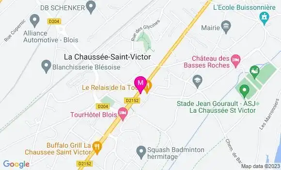 Localisation Restaurant  Le Relais de la Tour