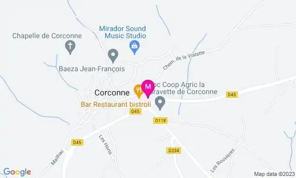 Localisation Restaurant Bar L