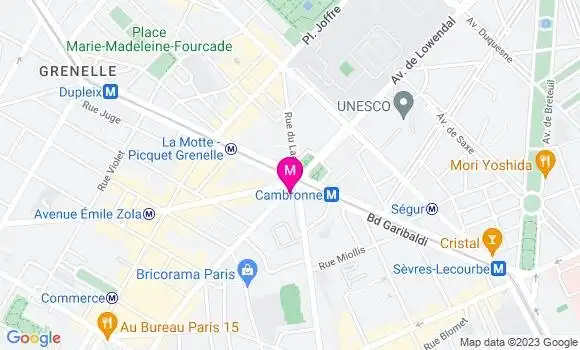 Localisation Restaurant  Le Piou
