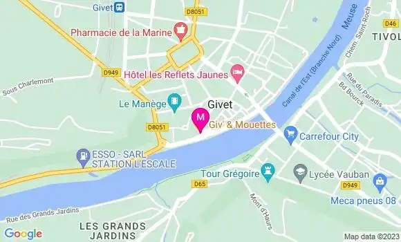 Localisation Restaurant  Giv