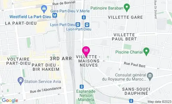 Localisation Brasserie de la Villette
