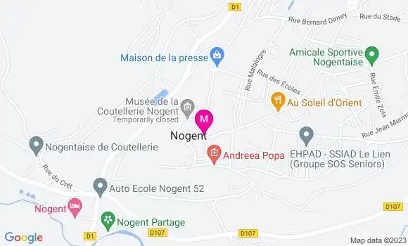Localisation Restaurant  L