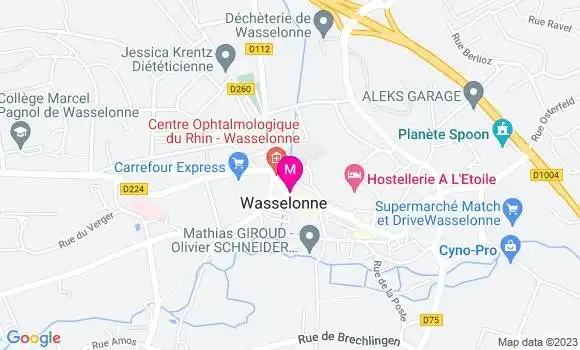 Localisation Restaurant Chinois Escale d