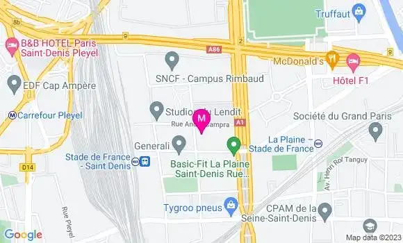 Localisation Restaurant  Le Zack