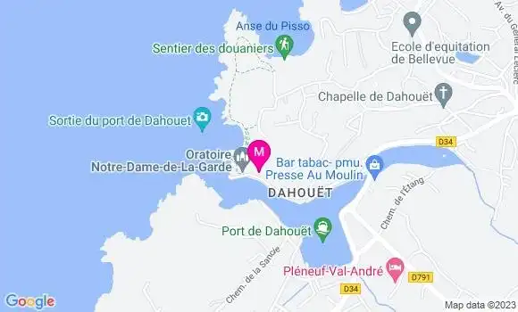 Localisation Crêperie Le Zef
