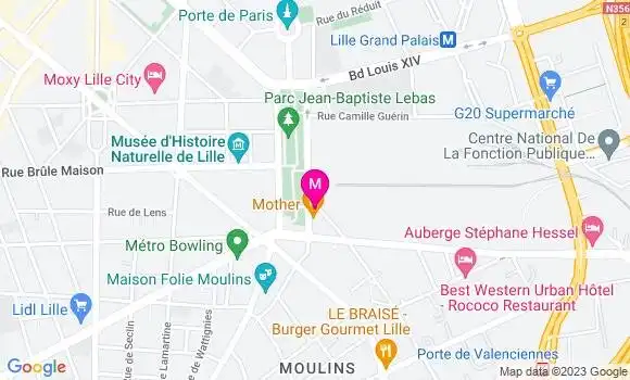 Localisation Restaurant Bar Les Berthom
