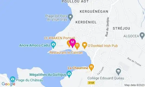 Localisation Restaurant  Aux Vieux Greements
