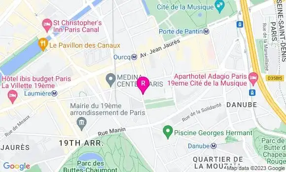 Localisation Restaurant Chinois Setaï