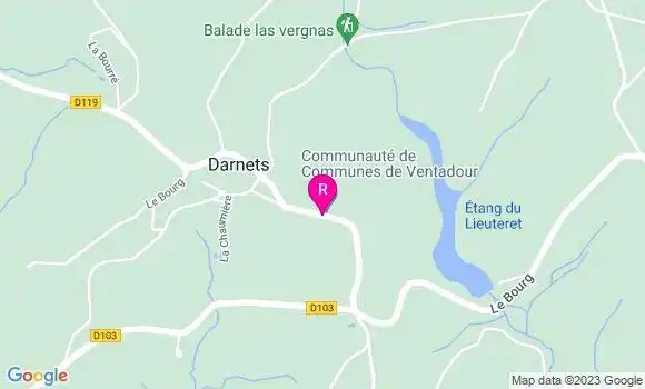 Localisation Auberge du Presbytere