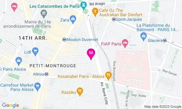 Localisation Restaurant  Le Jugurtha