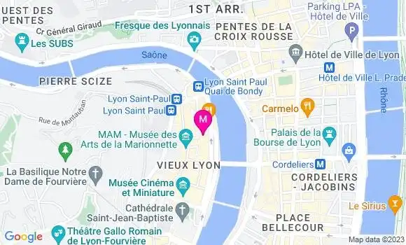 Localisation Restaurant  La Grange de Saint Jean