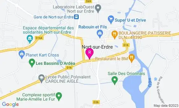 Localisation Restaurant  Le Coralys