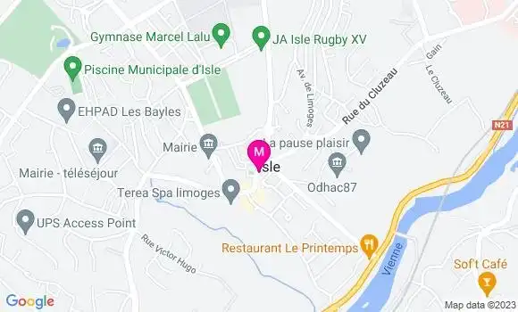 Localisation Restaurant  La Ripaille