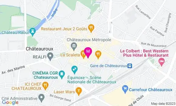 Localisation Restaurant  Le Saint Hubert