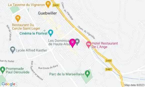Localisation Restaurant Bar Café Hansi