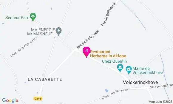 Localisation Restaurant  Herberge In d